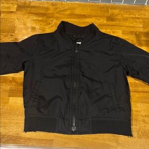 Black Bomber Jacket